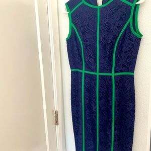 Cynthia Steffe Navy Lace Dress